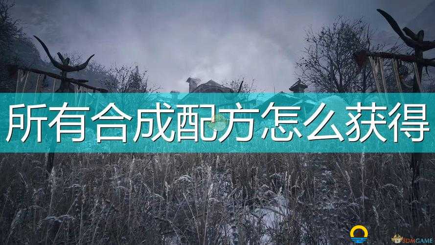 生化危机8全道具合成配方终极解析：新手快速进阶必看！